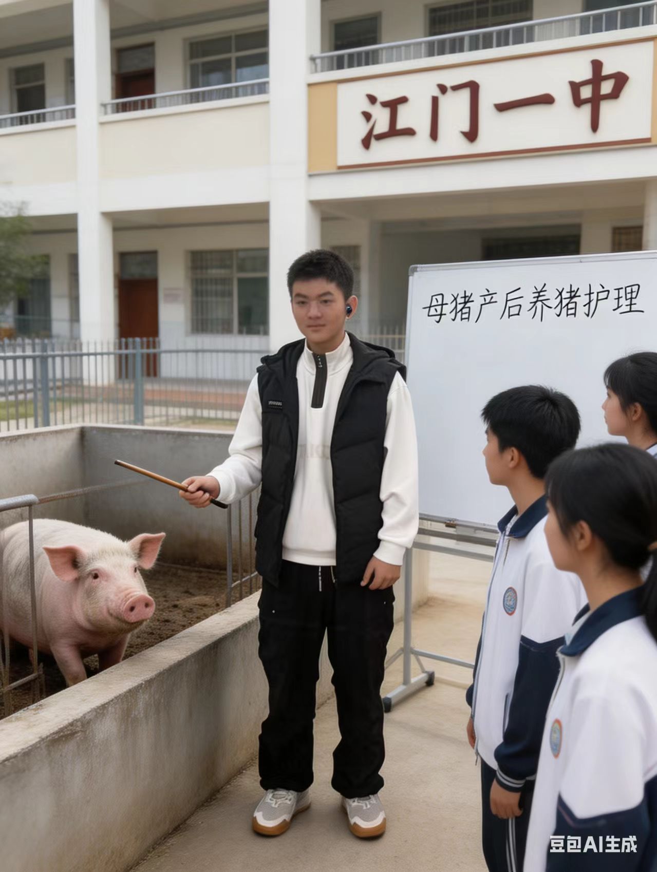 魏诚康-江门一中教学现场